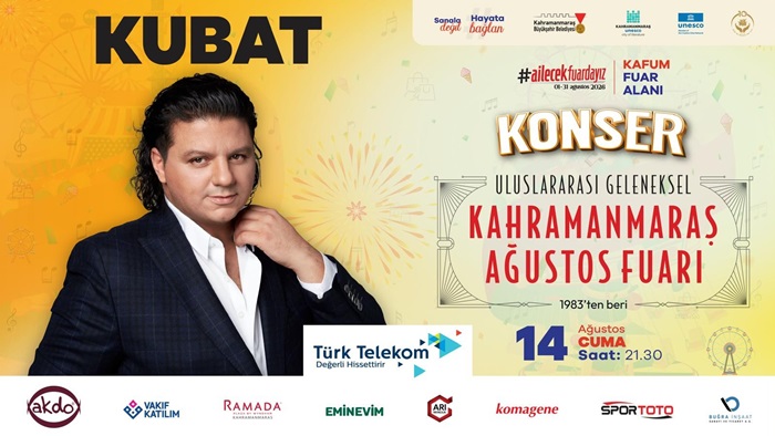 Sevilen Sanatçı Kubat, KAFUM’da Sahne Alacak.