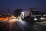 Batı Mahallelerinin Ulaşımına Güç Katacak 30 Metrelik Bulvarda Sıcak Asfalta Başlandı.