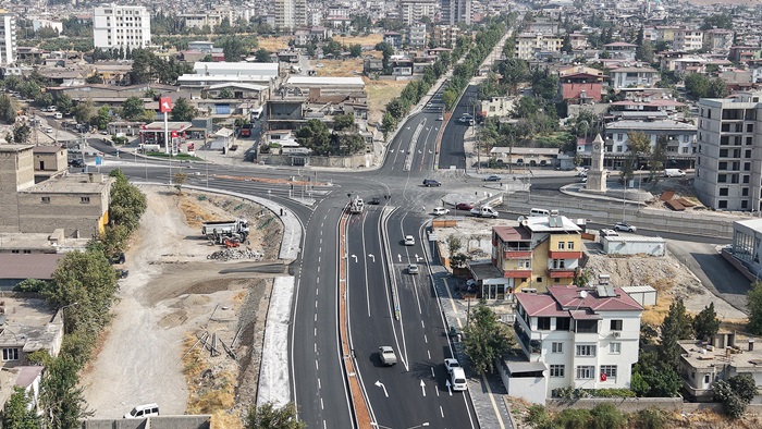 Tevfik Kadıoğlu Kavşağı’nda Trafik Akışını Rahatlatacak Düzenlemede Sona Gelindi.