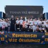 Celal Karatüre’nin sahne aldığı TÜGVA Yaz Okulları, kapanış programı ile sona erdi.