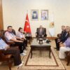 Vali Ünlüer, Milli Sporcumuz Zeynep Sude Bilginer’i kabul etti.