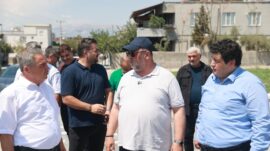 BAŞKAN AKPINAR KARAZİYARET’TE PRESTİJ SOKAK PROJESİNİ İNCELEDİ.
