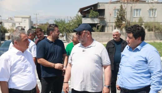 BAŞKAN AKPINAR KARAZİYARET’TE PRESTİJ SOKAK PROJESİNİ İNCELEDİ.