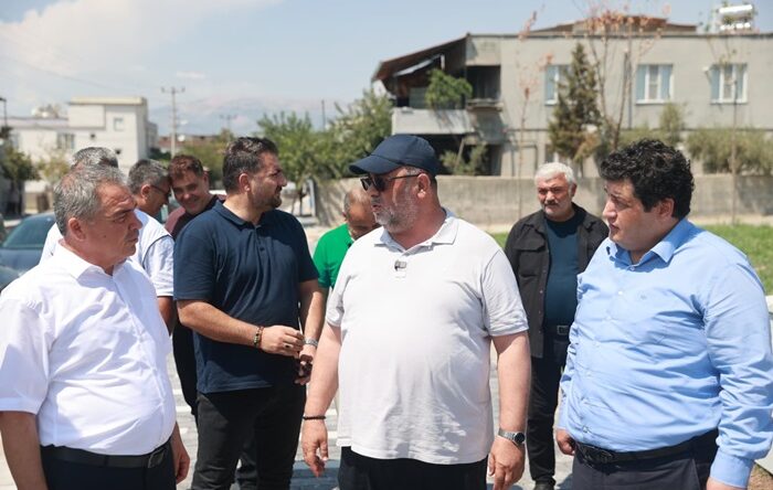 BAŞKAN AKPINAR KARAZİYARET’TE PRESTİJ SOKAK PROJESİNİ İNCELEDİ.