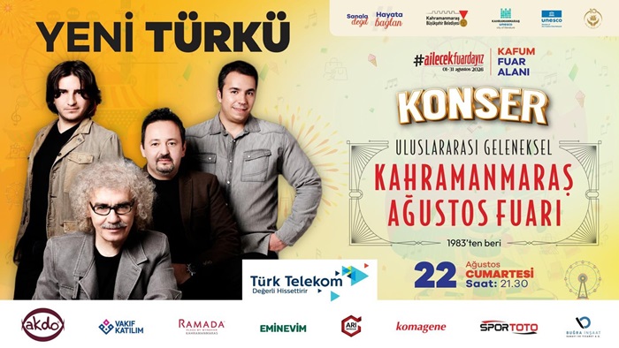 Geleneksel Ağustos Fuarı’nda “Yeni Türkü” Şarkıları Yankılanacak.